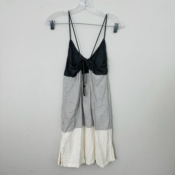 RVCA black And White Striped Tank Dress Women’s Size M - Picture 4 of 6